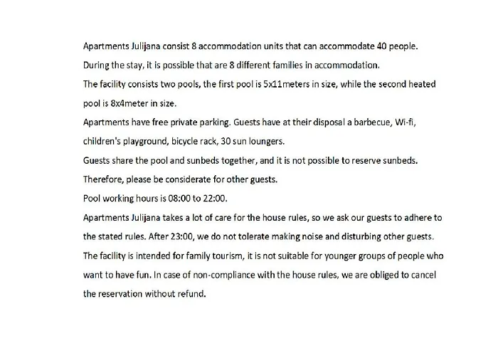 Julijana 2 Appartement Privlaka (Zadar)